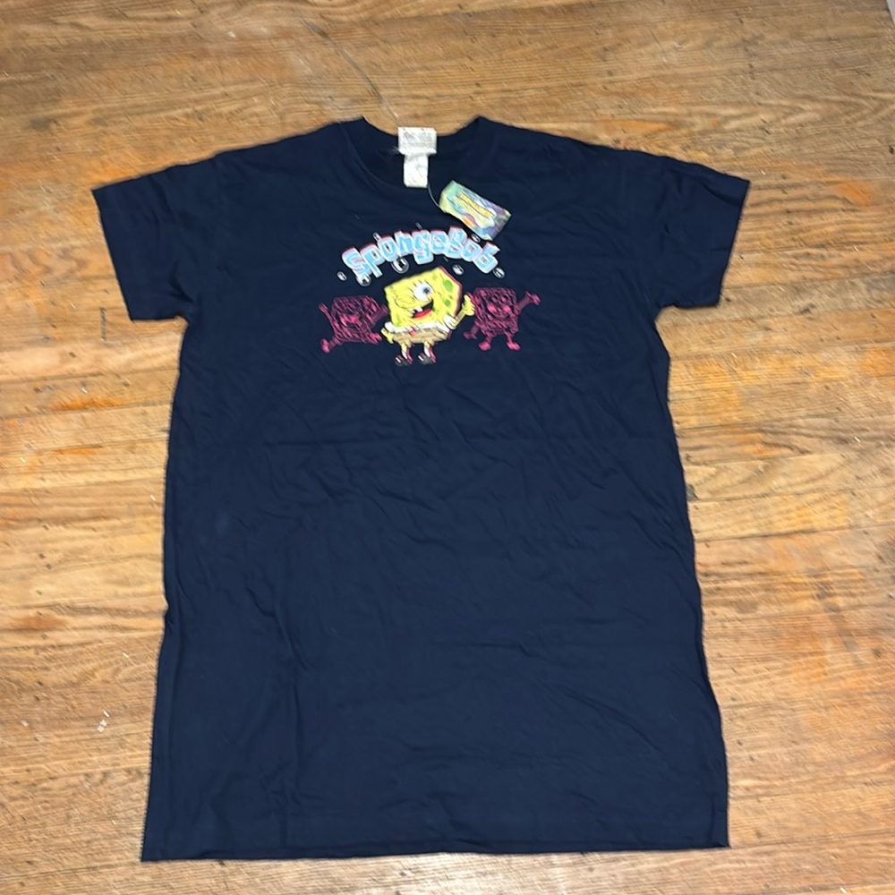 Vintage SpongeBob nightshirt. One size but measures like a LRG. NWT.